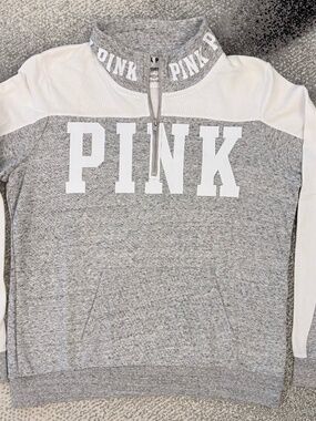 VS PINK 1/4 Zip Sweatshirt